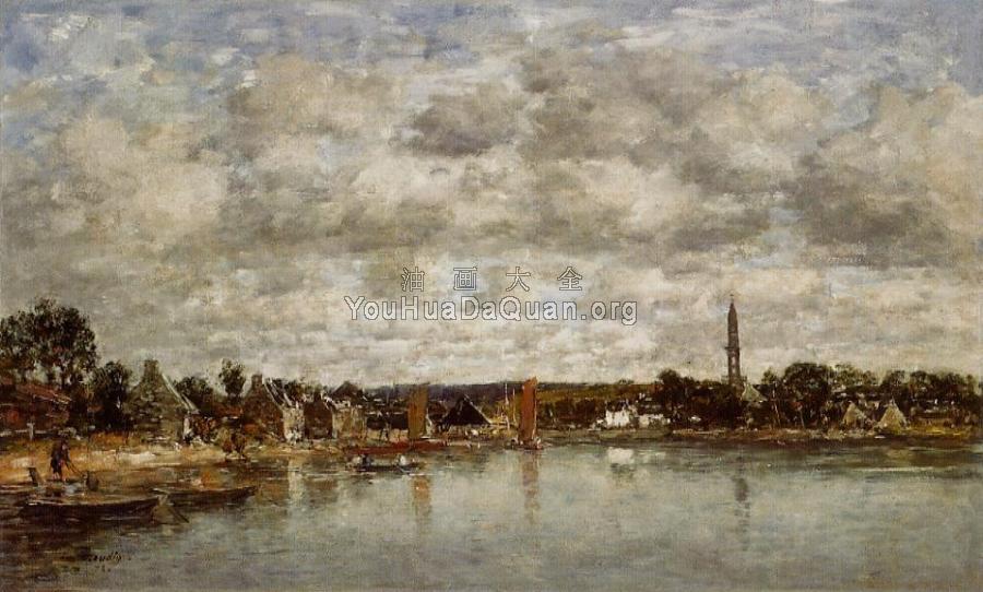 Hopital-Camfrout, Le Bourg - 尤金·布丹